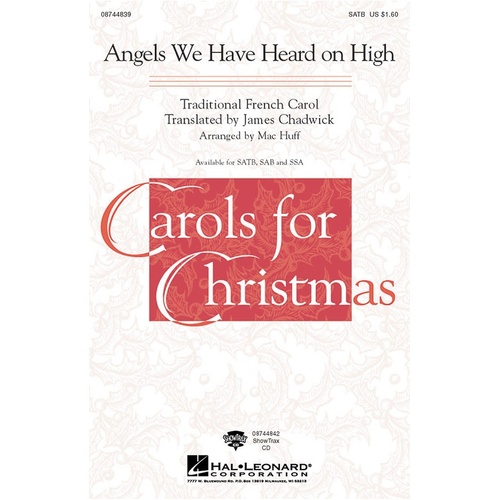 Angels On High ShowTrax CD (CD Only)