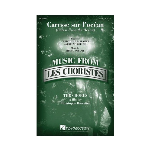 Caresse Sur L'Ocean SSA from Les Choristes - Choral Sheet Music