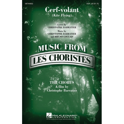 Cerf-VOnline Audiont SSA From Les Choristes (Octavo)