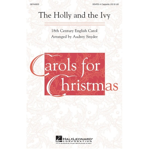 Holly Ivy SSATB A Cap (Octavo)