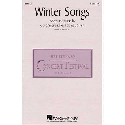 Winter Songs SSA (Octavo)