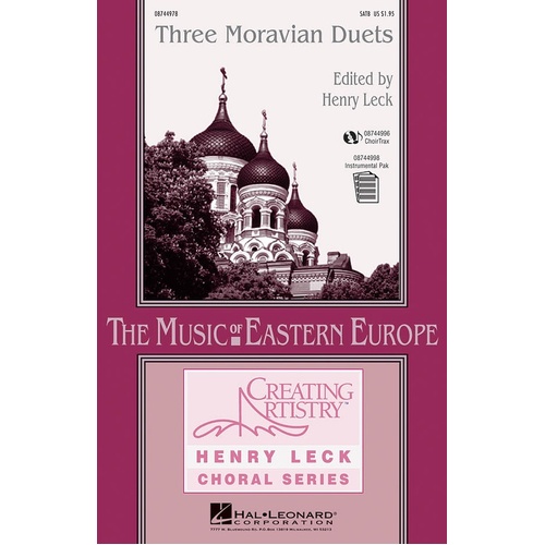 Moravian Duets SATB CD (CD Only)