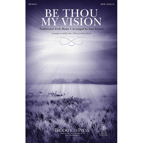 Be Thou My Vision SATB (Octavo)