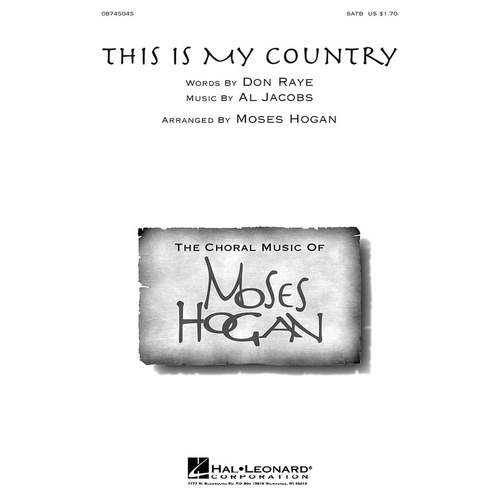 This Is My Country SATB (Octavo)