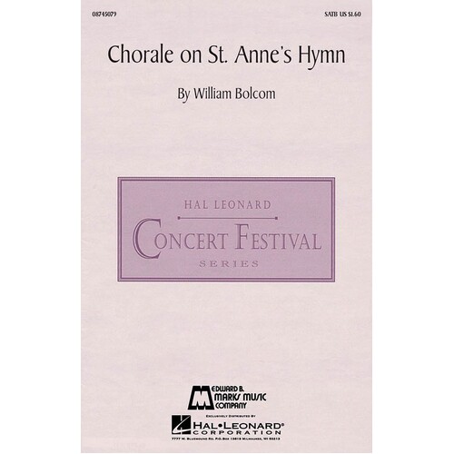 Chorale On St Annes Hymn SATB (Octavo)