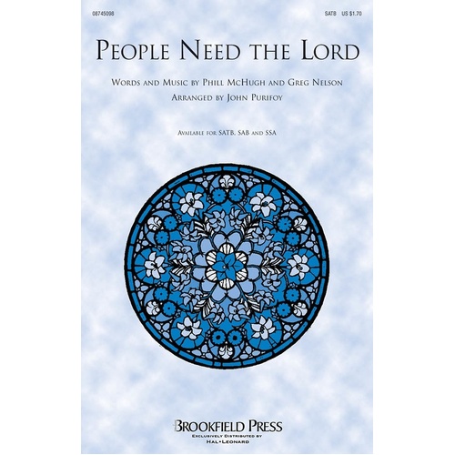 People Need The Lord SSA (Octavo)