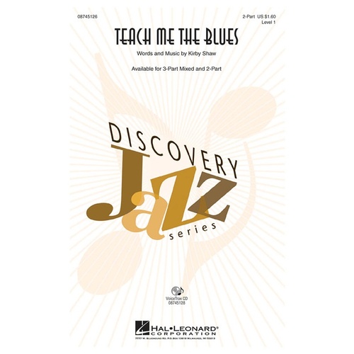 Teach Me The Blues 2Pt (Octavo)
