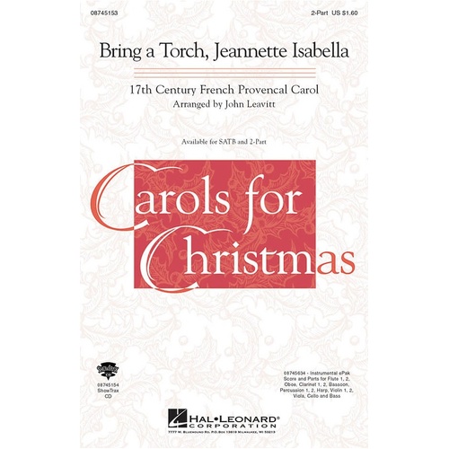 Bring A Torch Jeanette Isabella 2Pt (Octavo)