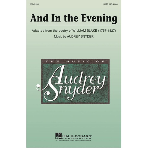 And In The Evening SATB (Octavo)