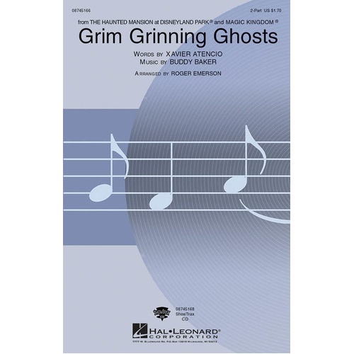 Grim Grinning Ghosts Choral Arrangement