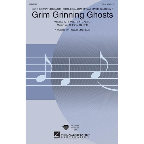 Grim Grinning Ghosts ShowTrax CD (CD Only)