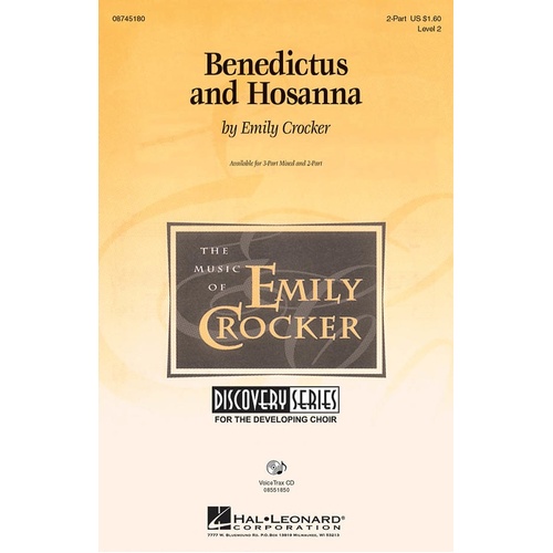 Benedictus And Hosanna 2Pt (Octavo)