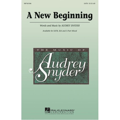 A New Beginning SATB (Octavo)