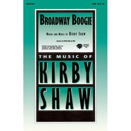 Broadway Boogie ShowTrax CD (CD Only)
