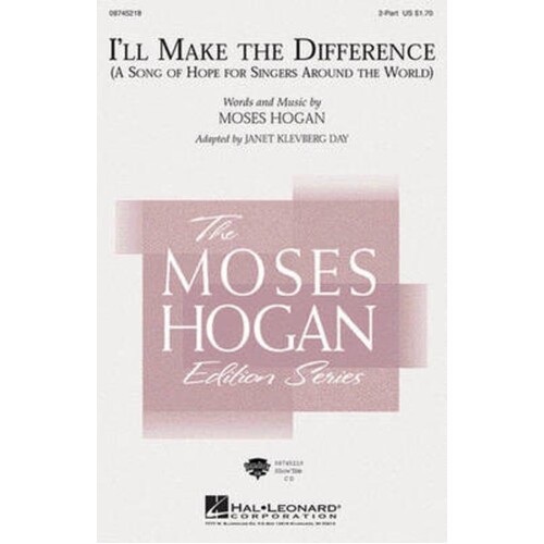 Ill Make The Difference ShowTrax CD (CD Only)