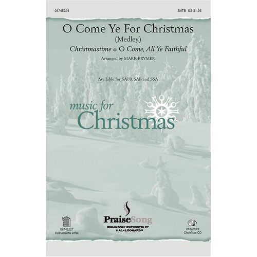 O Come Ye For Christmas SATB (Octavo)