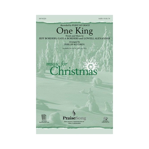 One King SSA Choral Score by Phillip Keveren