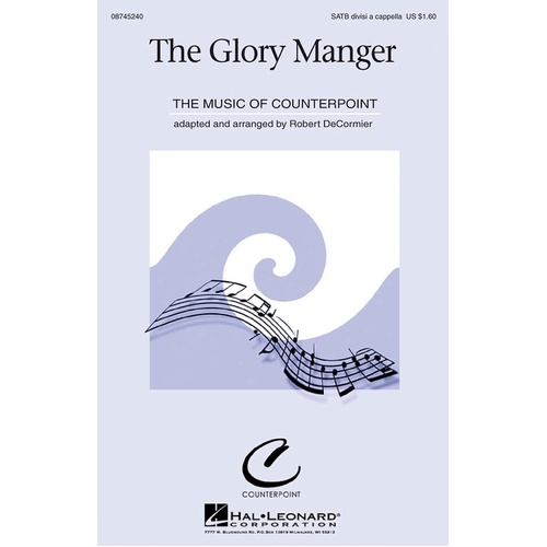 Glory Manger SATB A Cappella (Octavo)