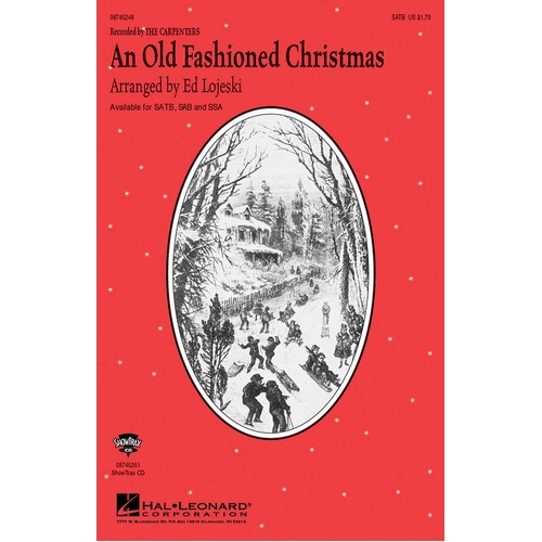 An Old Fashioned Christmas ShowTrax CD (CD Only)