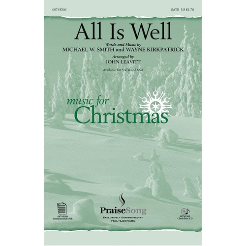 All Is Well SATB (Octavo)