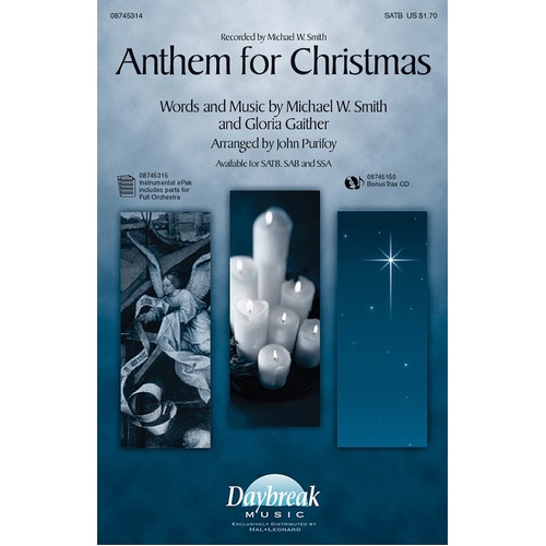 Anthem For Christmas SATB (Octavo)