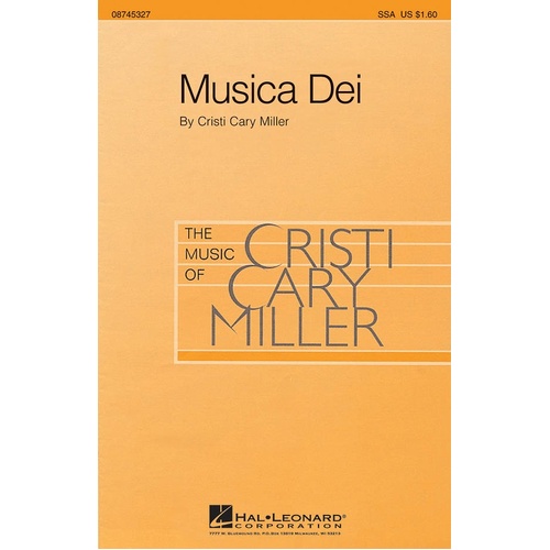 Music Dei SSA (Octavo)