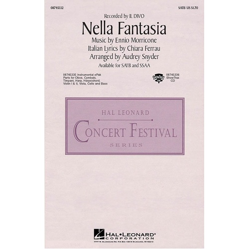 Nella Fantasia CD (CD Only)