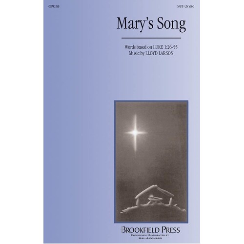 Marys Song SATB (Octavo)
