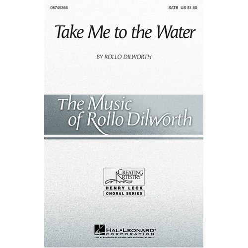 Take Me To The Water SATB (Octavo)