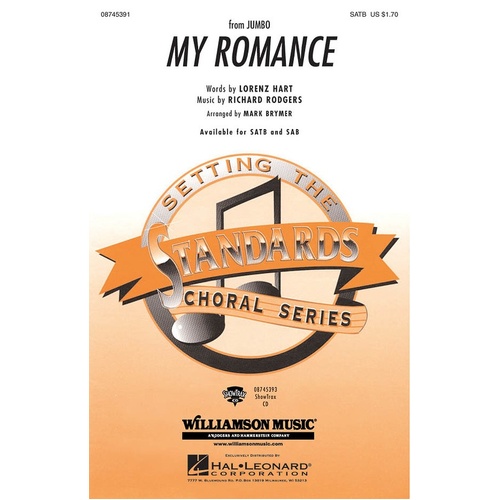 My Romance SATB (Octavo)