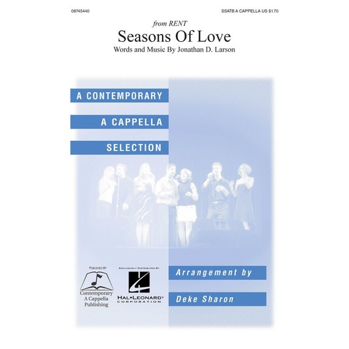 Seasons Of Love SSATB A Cappella (Octavo)