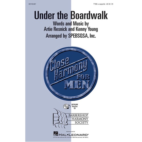 Under The Boardwalk ShowTrax CD (CD Only)