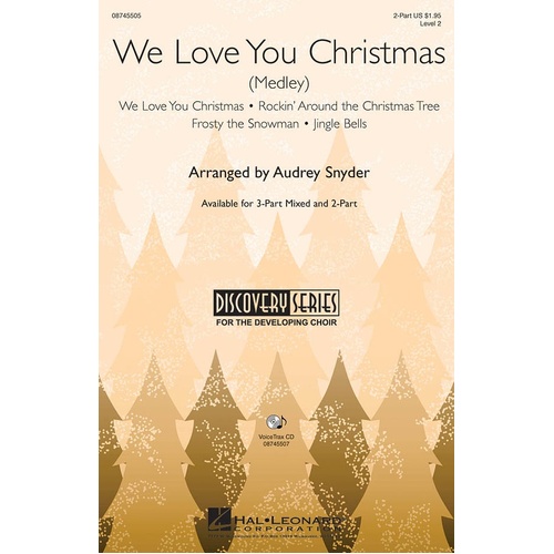 We Love You Christmas (Medley) ShowTrax CD (CD Only)