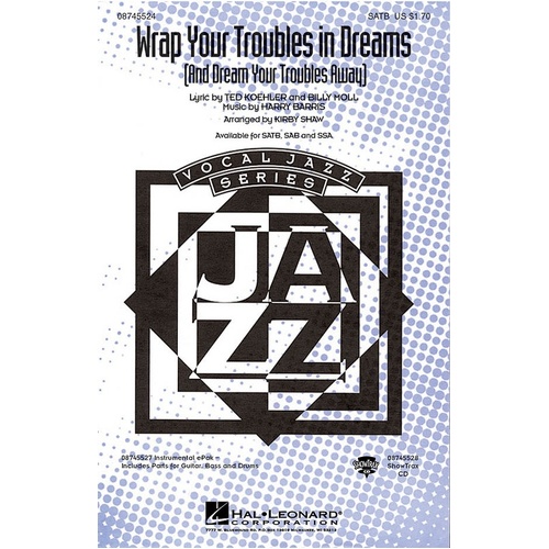 Wrap Your Trouble In Dreams SAB (Octavo)