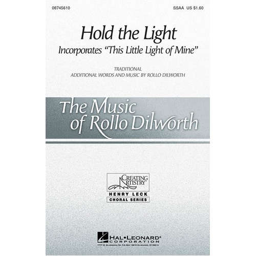 Hold The Light SSAA (Octavo)