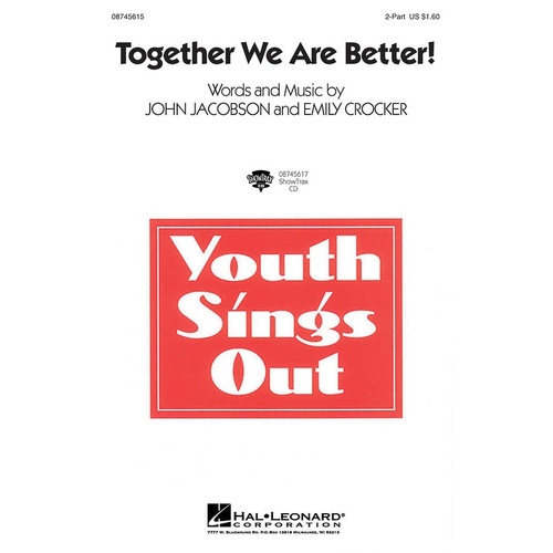 Together We Are Better ShowTrax CD (CD Only)
