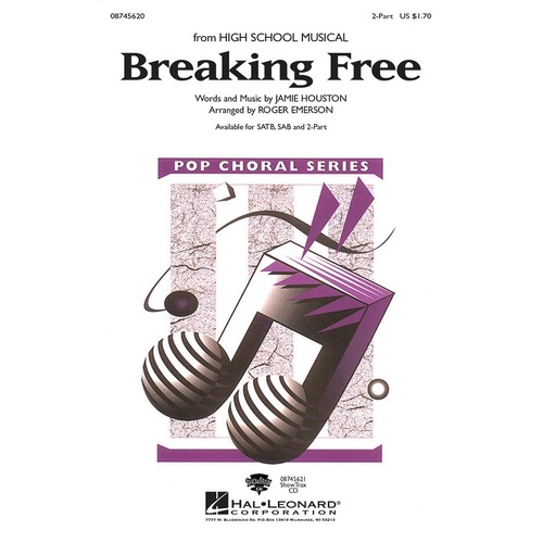 Breaking Free (From High School Musical) 2Pt (Octavo)