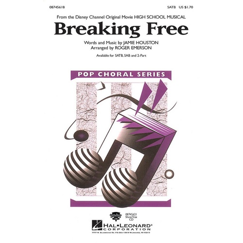 Breaking Free (Fr High School Musical) ShowTrax CD (CD Only)