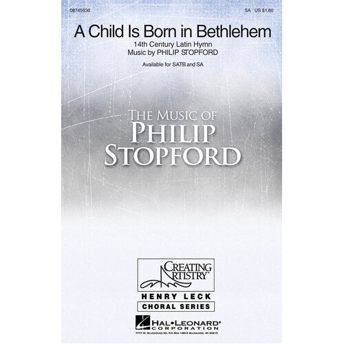 A Child Is Born In Bethlehem SA (Octavo)