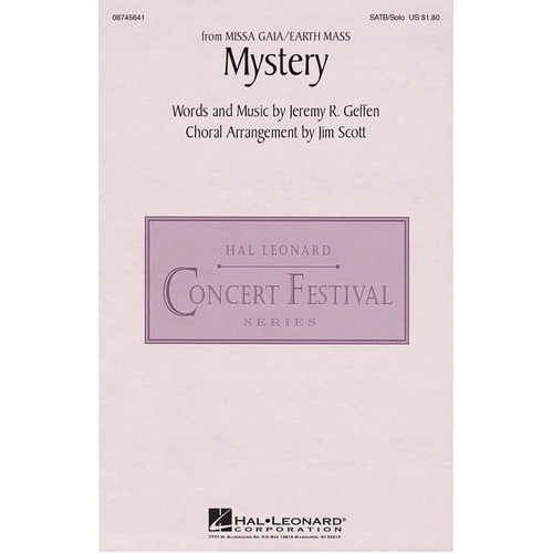 Mystery SATB (Octavo)