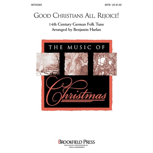 Good Christians All Rejoice ChoirTrax CD (CD Only)