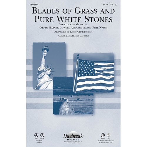 Blades Of Grass And Pure White Stones SATB (Octavo)