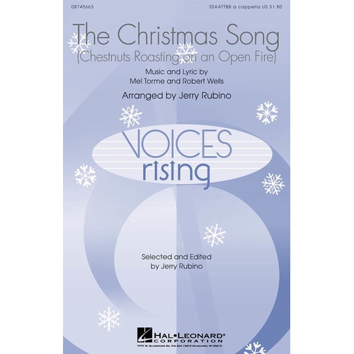 Christmas Song SATB Divisi A Cappella (Octavo)