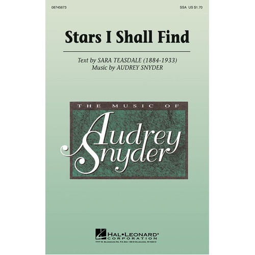 Stars I Shall Find SSA (Octavo)