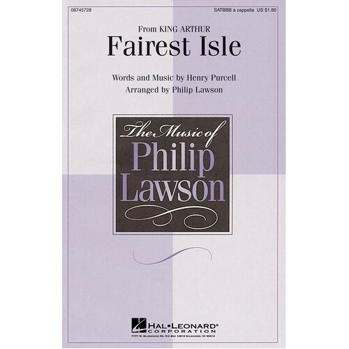 Fairest Isle SATBbb A Cappella (Octavo)