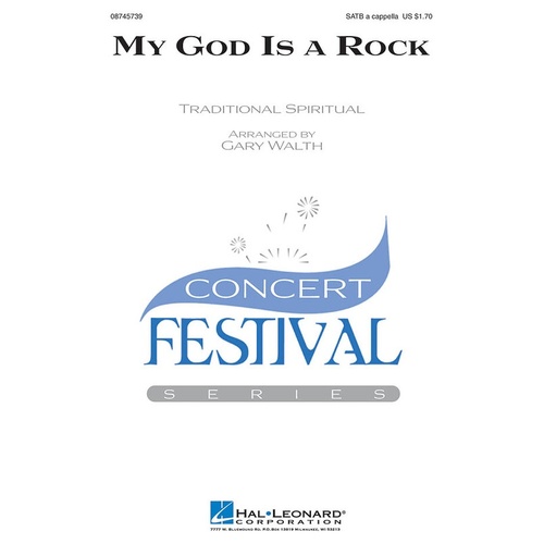 My God Is A Rock SATB A Cappella (Octavo)