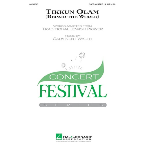 Tikkun Online Audiom SATB A Cappella (Octavo)