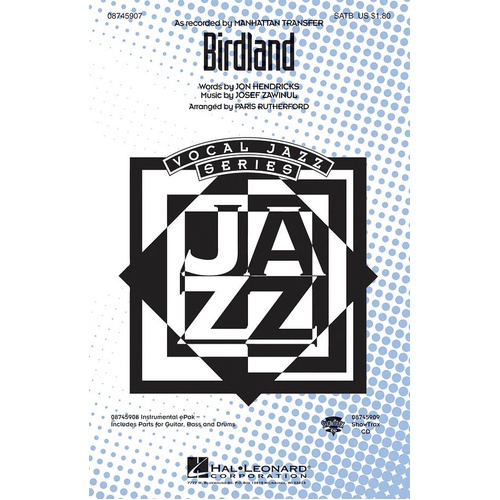 Birdland SATB (Octavo)
