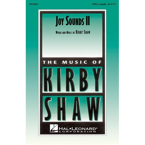 Joy Sounds 2 SATB A Cappella (Octavo)