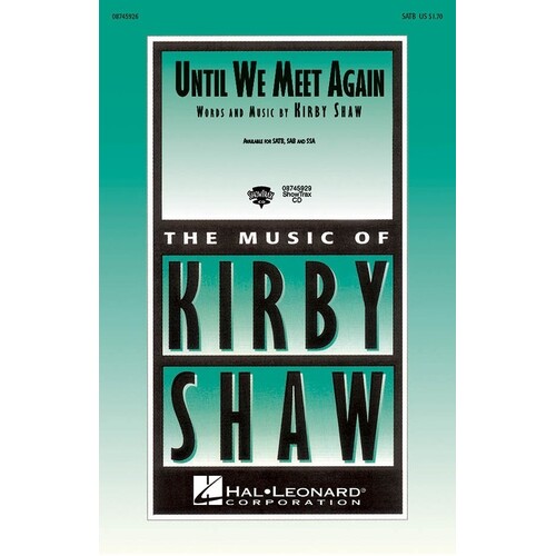 Until We Meet Again ShowTrax CD (CD Only)